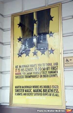 Martin McDonagh's Olivier Award-winning “Hangmen” at the Golden Theatre  Photo