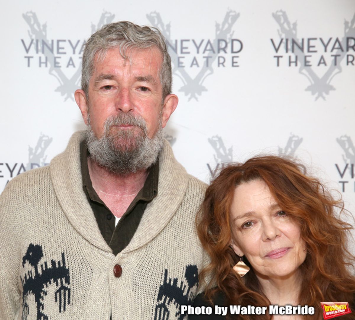Director Les Waters and actress Deirdre O’Connell  at 