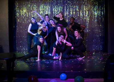 The cast of The Hilary Duff Project Photo