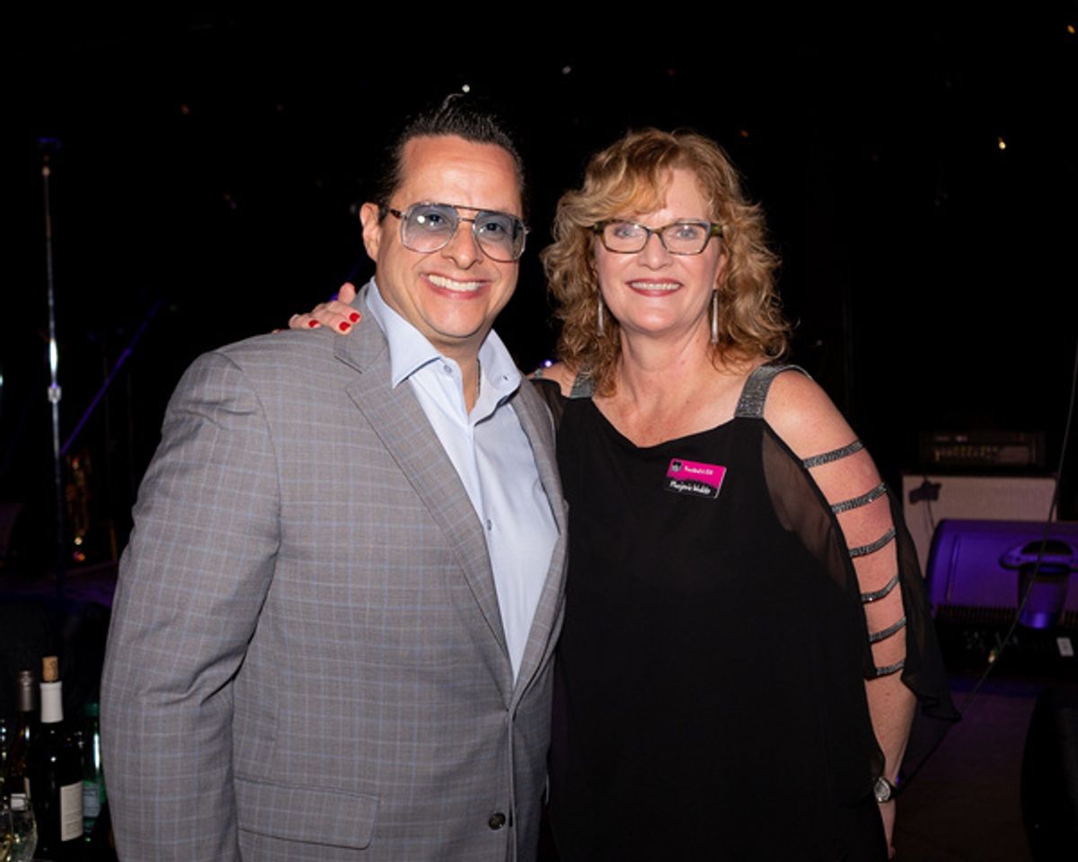 Tito Puente Jr., Marjorie Waldo at 