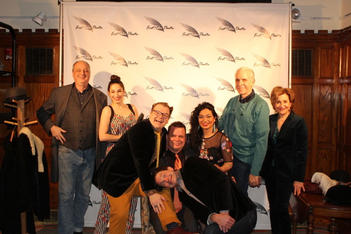 Photo Flash: First Folio Theatre Celebrates Opening Night of JEEVES SAVES THE DAY  Image