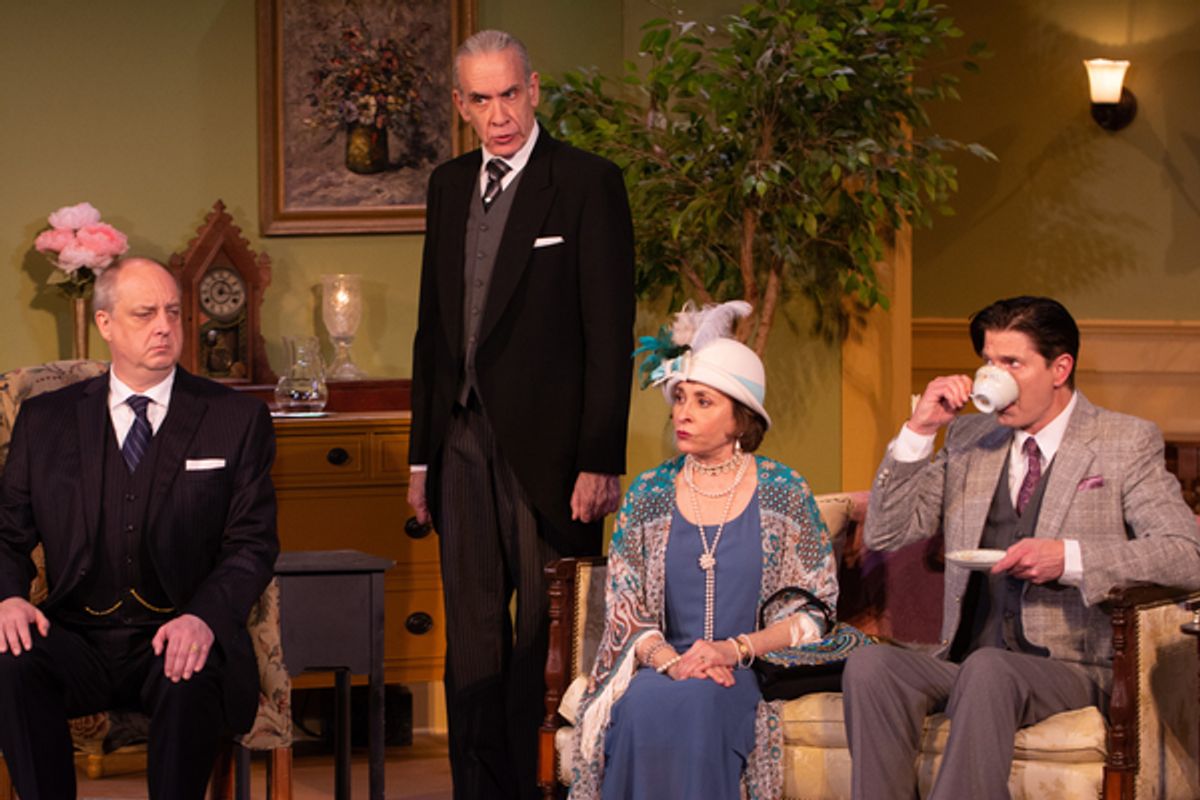 Sean Sinitiski, Jim McCance, Lucinda Johnston, Christian Gray at 