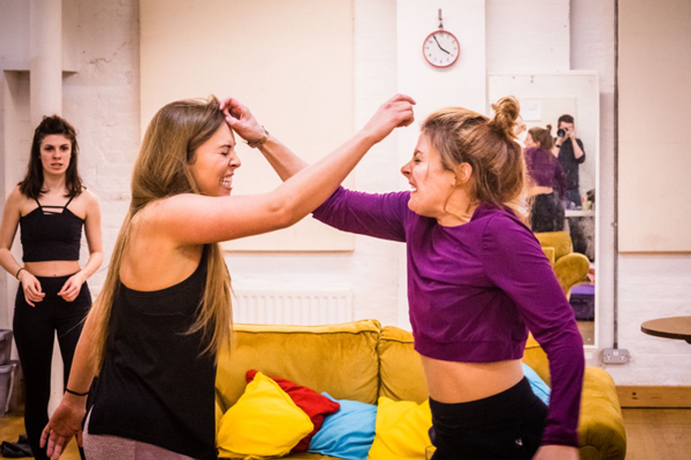 Photo Flash: First Look at Rehearsals for the New UK Tour of FRIENDSICAL  Image