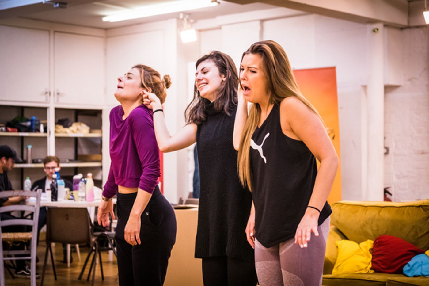 Photo Flash: First Look at Rehearsals for the New UK Tour of FRIENDSICAL  Image