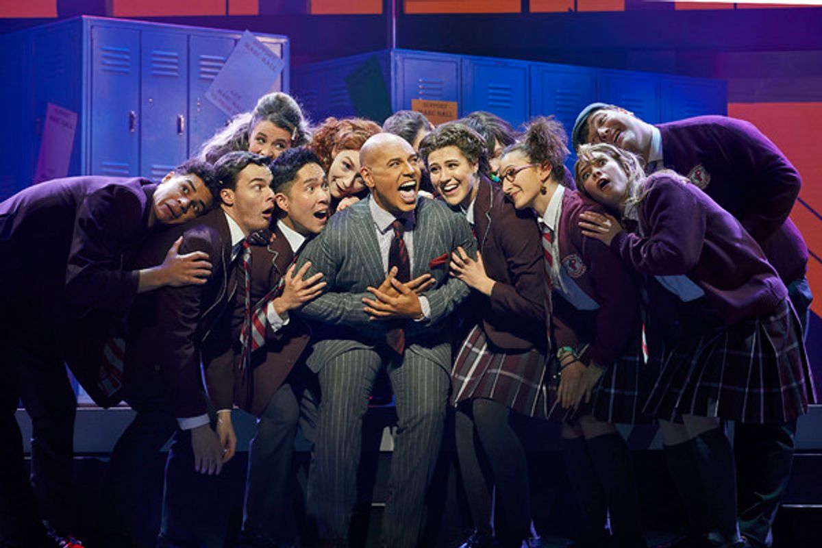 Thom Allison and the cast at 