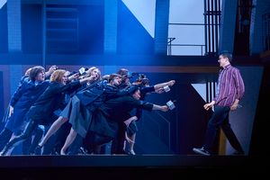 Evan Kinnane and the cast Photo