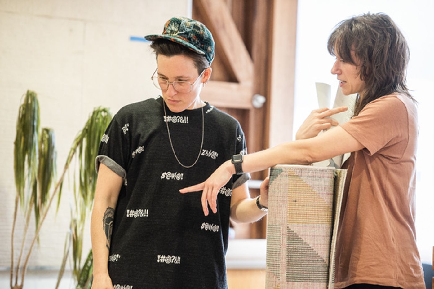 Photo Flash: Rehearsal Photos for the Gate Theatre's TRAINERS Photo Flash: Rehearsal Photos for the Gate Theatre's TRAINERS Image