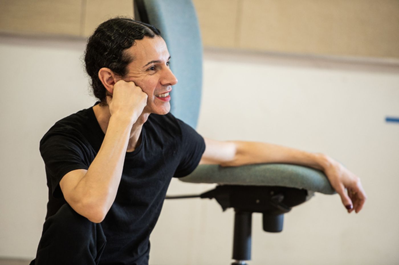 Photo Flash: Rehearsal Photos for the Gate Theatre's TRAINERS Photo Flash: Rehearsal Photos for the Gate Theatre's TRAINERS Image