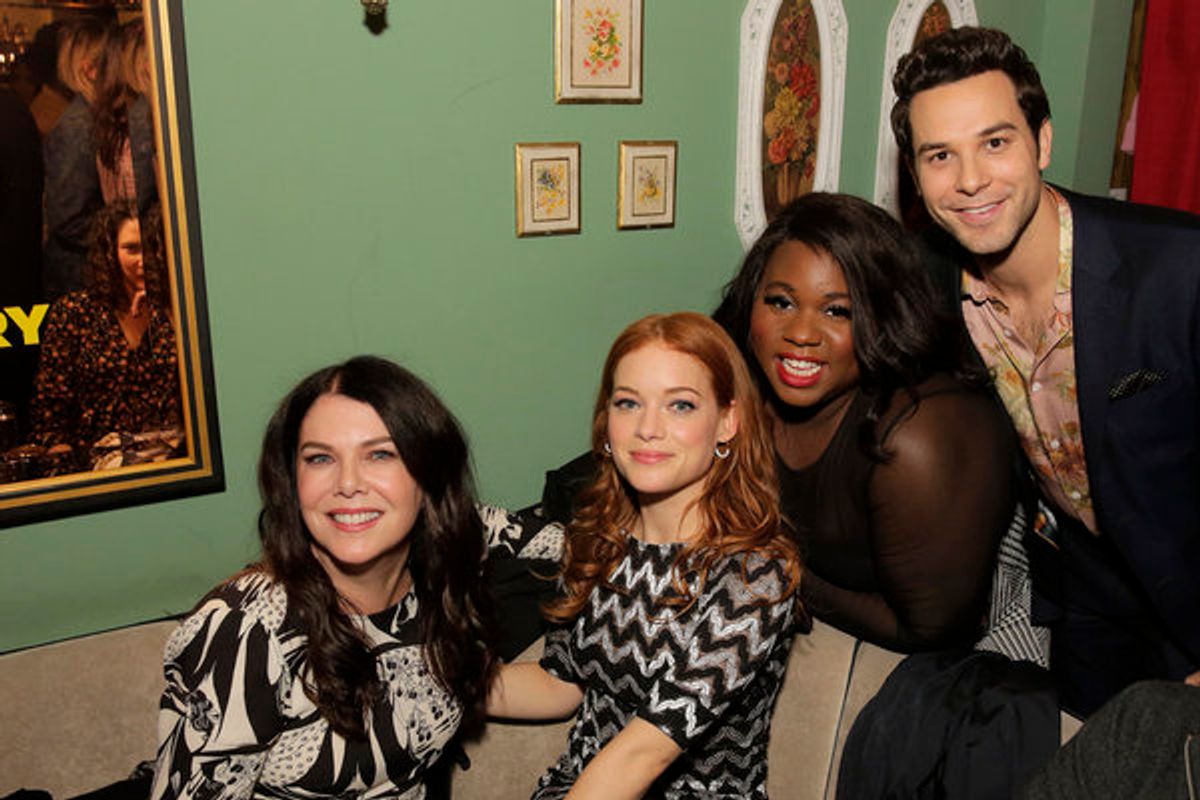 Lauren Graham, Jane Levy, Alex Newell, Skylar Astin at 