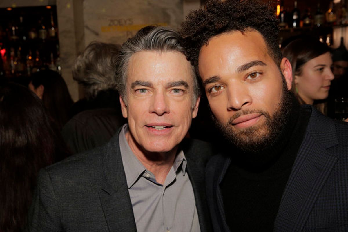 Peter Gallagher, John Clarence Stewart  at 