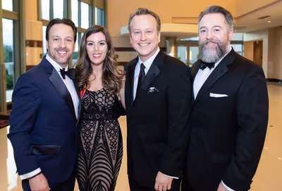 Paolo Vaccari, Elizabeth Shaw, Palm Beach Opera General Director David Walker, Ralph  Photo