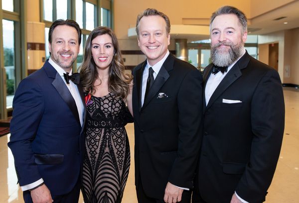 Paolo Vaccari, Elizabeth Shaw, Palm Beach Opera General Director David Walker, Ralph  Photo