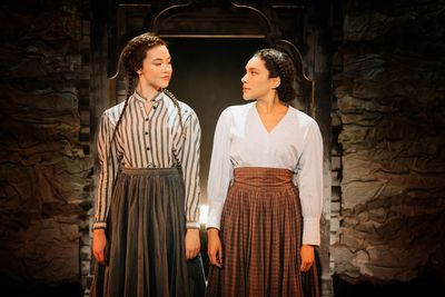Solea Pfeiffer and Emmy Raver-Lampman Photo