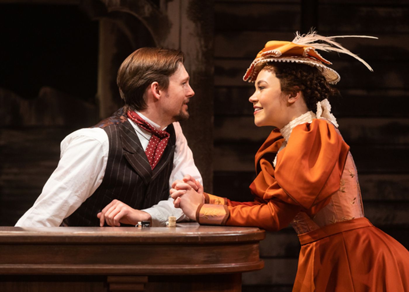 Photo Flash: First Look at Solea Pfeiffer, Emmy Raver-Lampman, and the Cast of GUN & POWDER at SIgnature Theatre  Image