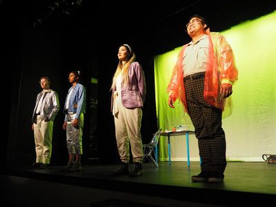 Ethan Carlson, Nina Jayashankar, Stephanie Fongheiser and Ryan Frenk Photo