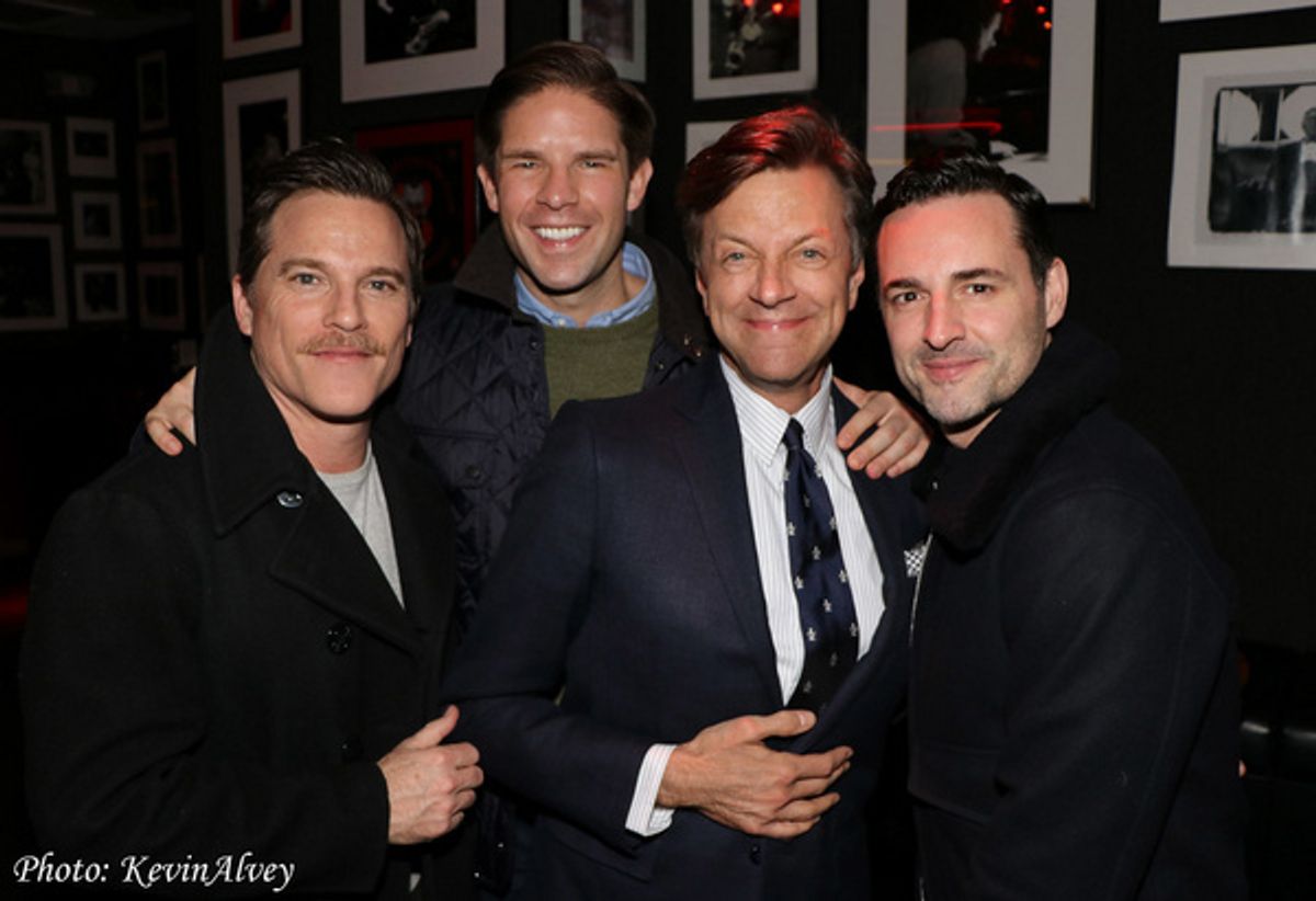 Mike Doyle, Frank DiLella, Jim Caruso, Max von Essen at 