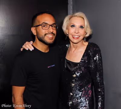 Rob Polanco, Julie Halston Photo
