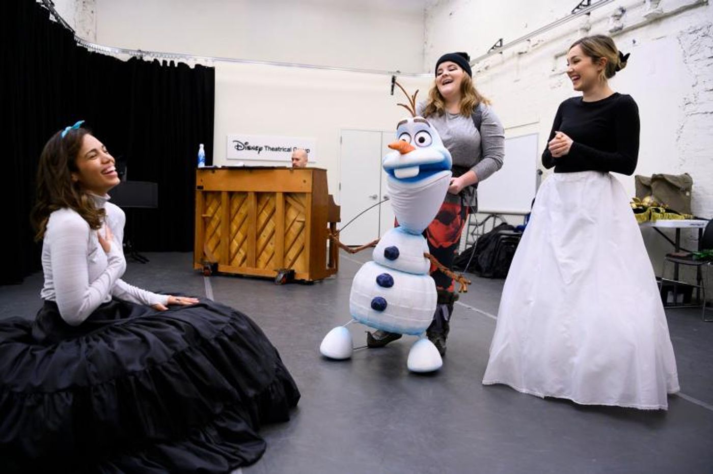Photo Flash: Ciara Renée, McKenzie Kurtz, and Ryan McCartan Rehearse for FROZEN! Photo Flash: Ciara Renée, McKenzie Kurtz, and Ryan McCartan Rehearse for FROZEN! Image