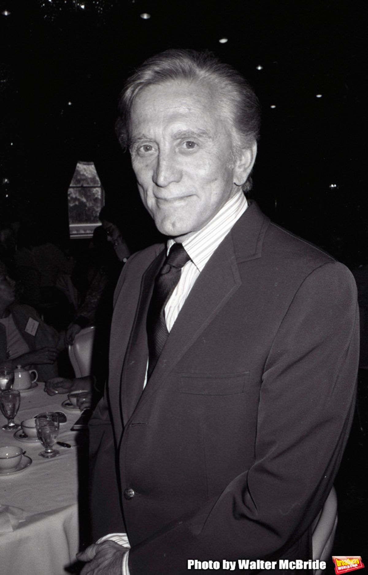 Kirk Douglas on April 1, 1982 in New York City. at 