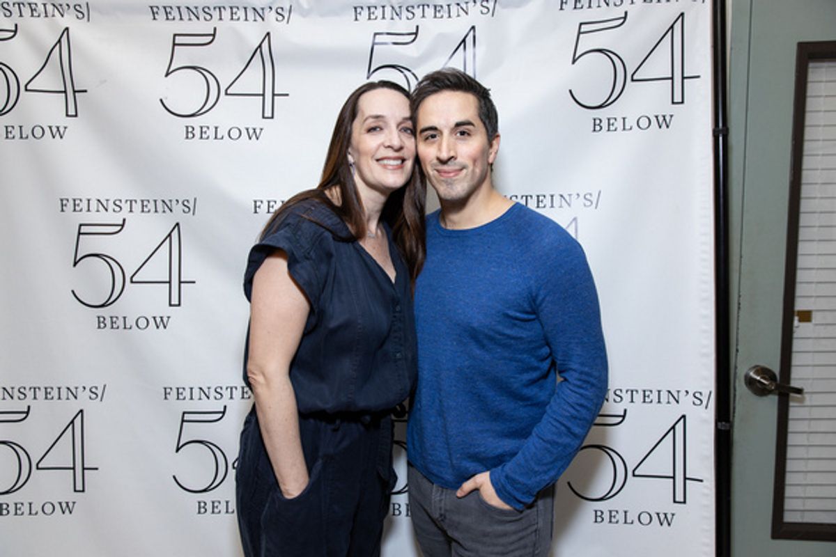 Julia Murney and Matthew Scott at 