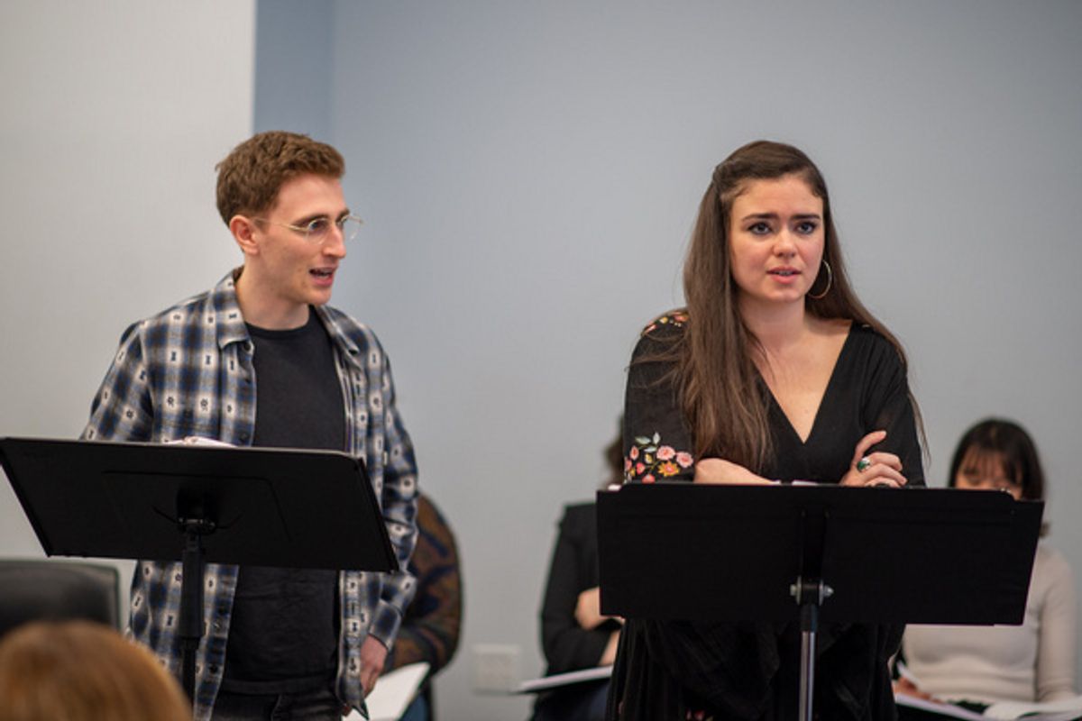 Nathan Salstone and Ashley P rez Flanagan at 