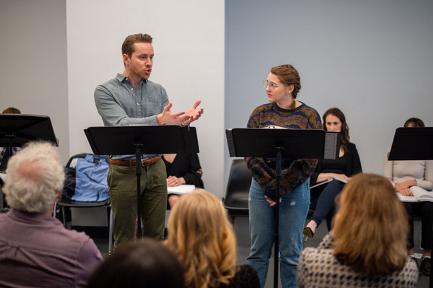 Photo Flash: Inside Industry Reading Of THREETIMESFAST Starring Ashley Pérez Flanagan, Adam Halpin and More Photo Flash: Inside Industry Reading Of THREETIMESFAST Starring Ashley Pérez Flanagan, Adam Halpin and More Image