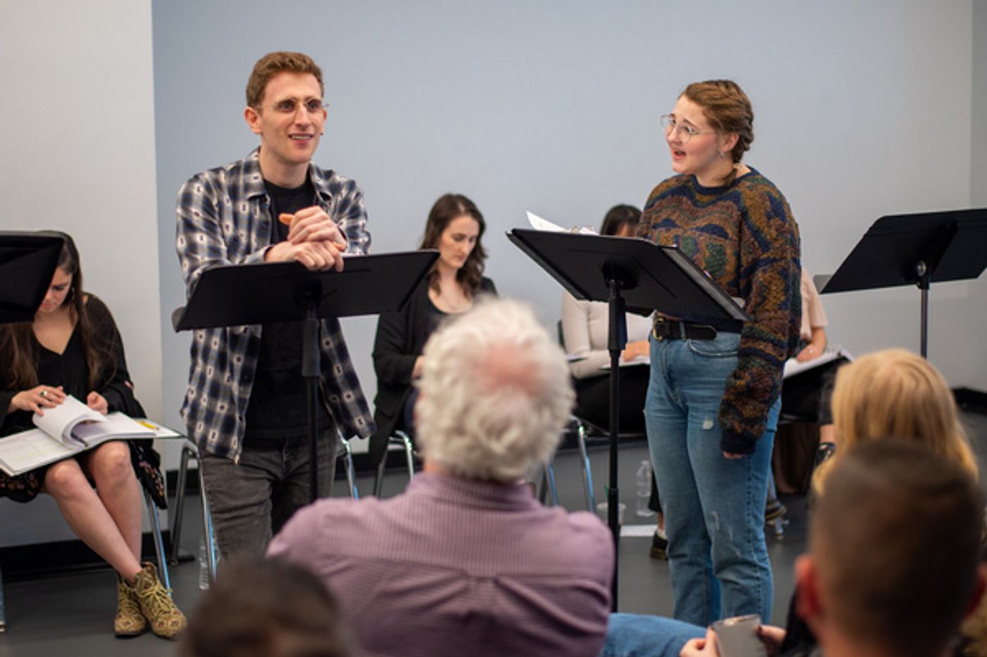 Photo Flash: Inside Industry Reading Of THREETIMESFAST Starring Ashley Pérez Flanagan, Adam Halpin and More  Image