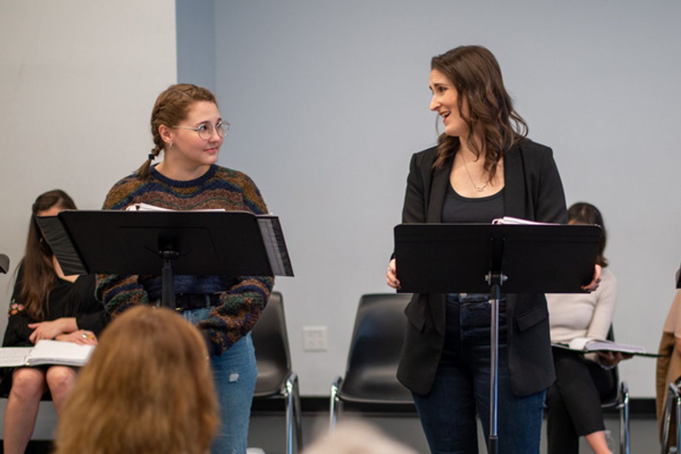 Photo Flash: Inside Industry Reading Of THREETIMESFAST Starring Ashley Pérez Flanagan, Adam Halpin and More Photo Flash: Inside Industry Reading Of THREETIMESFAST Starring Ashley Pérez Flanagan, Adam Halpin and More Image