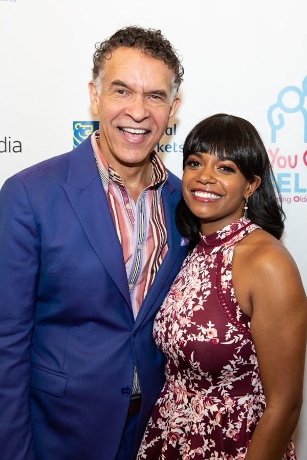 Brian Stokes Mitchell and Ta'Nika Gibson Photo