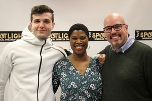 Grant Strom, Deidre Goodwin, Robert W. Schneider
@ BroadwayWorld Grant Strom, Deidre Goodwin, Robert W. Schneider
Photo