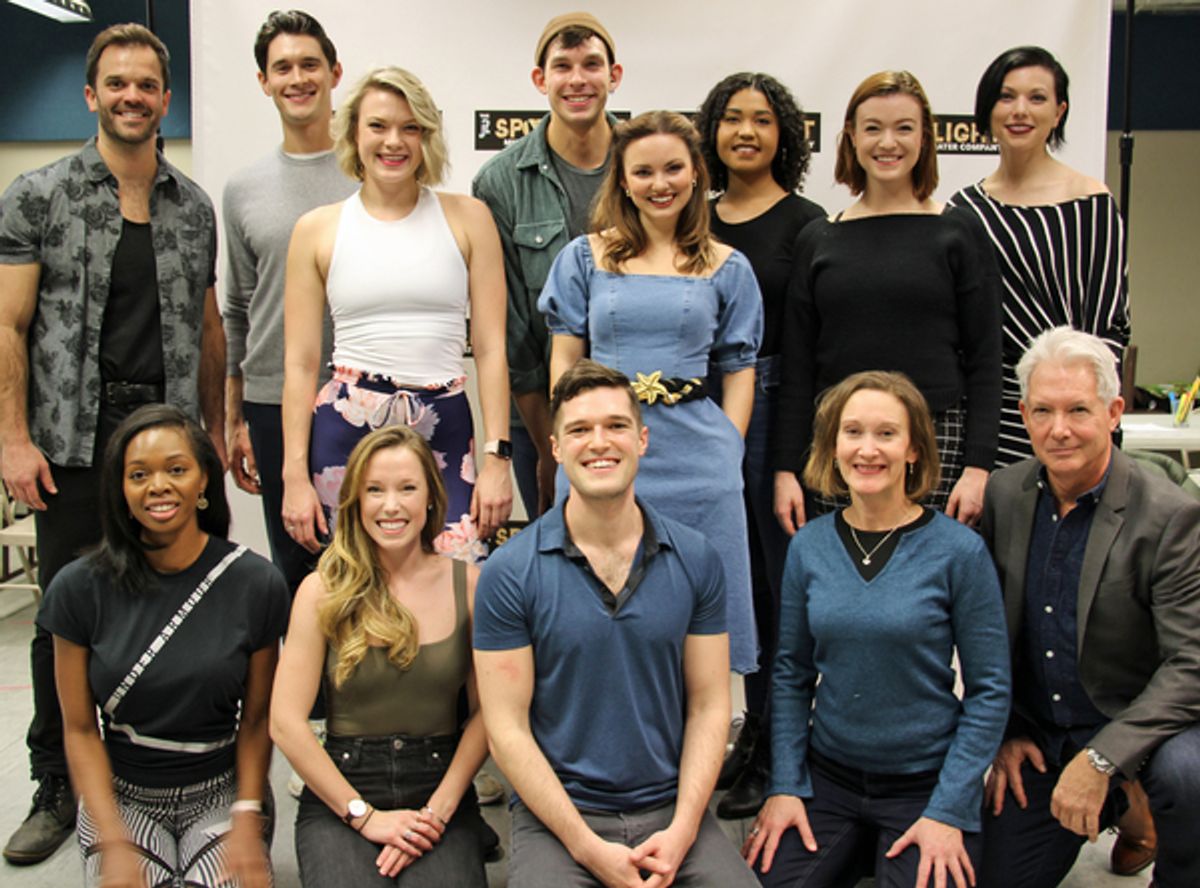  Cameron Bond, Luke Hamilton, Heather Klobukowski, Logan Mortier, Annabelle Fox,
Keyonna Knight, Emilee Theno, Anne Otto; Pictured (kneeling): Ashlee Lee, Anne Weschler, Jordan Bollwerk, Sandy York, Tim Ewing
 at 