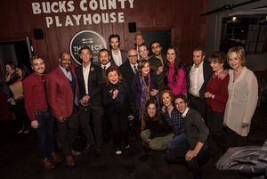Members of Cast with Producers Josh Fiedler and Alexander Fraser Photo