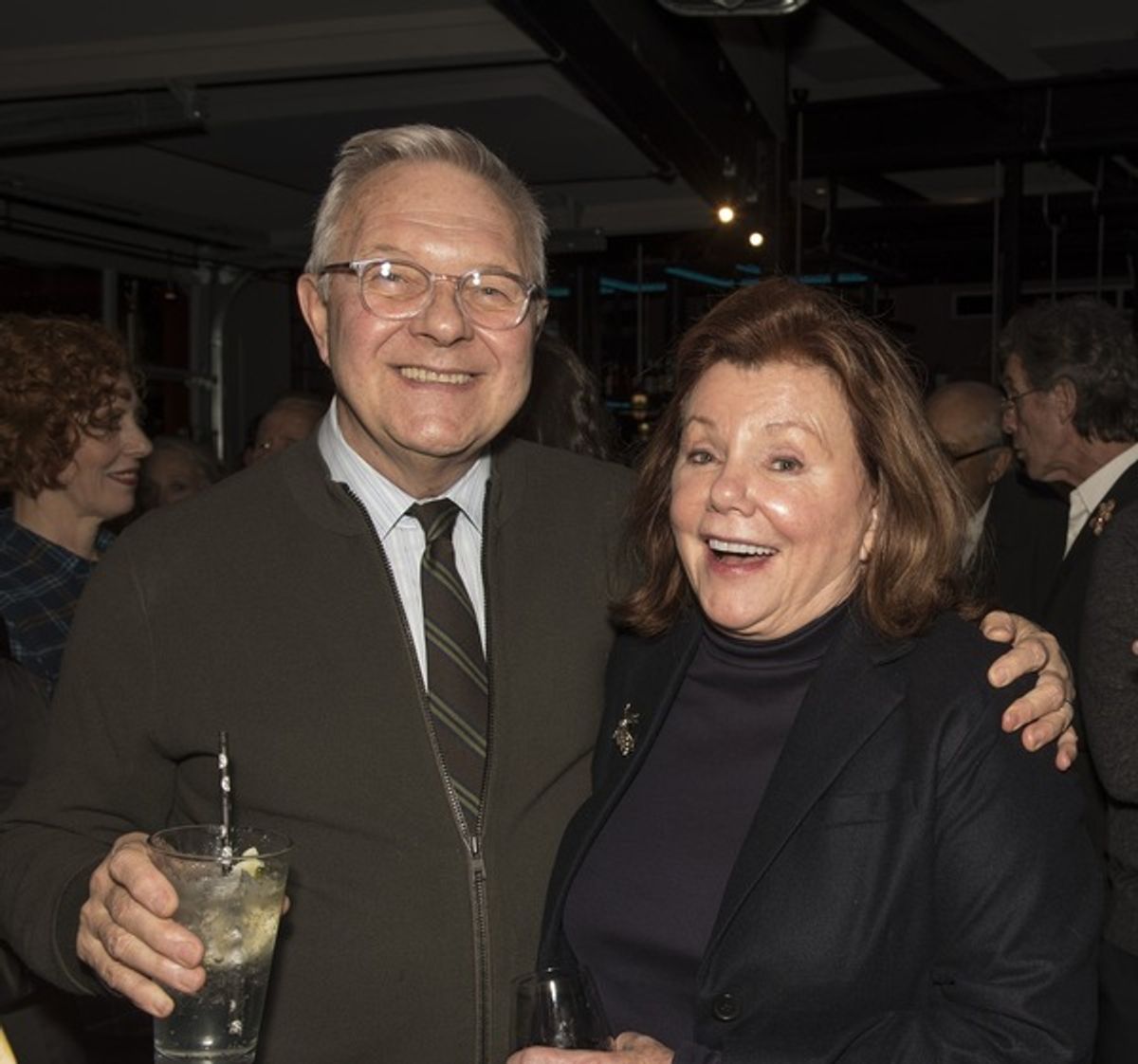 Walter Bobbie, Marsha Mason at 