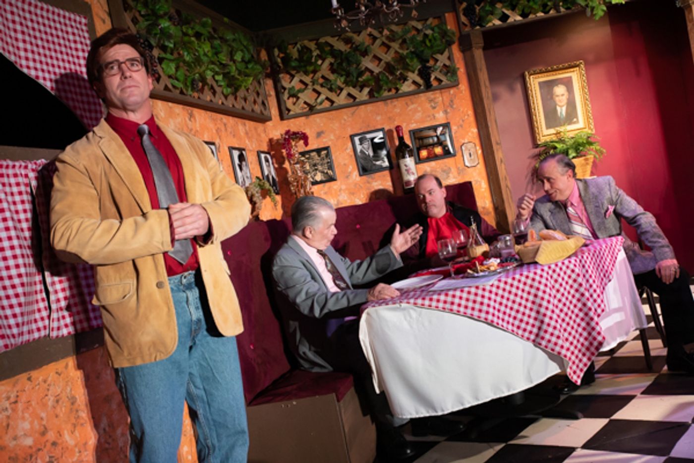 Photo Coverage: First look at Bruce Jacklin & Co's BREAKING LEGS Photo Coverage: First look at Bruce Jacklin & Co's BREAKING LEGS Image