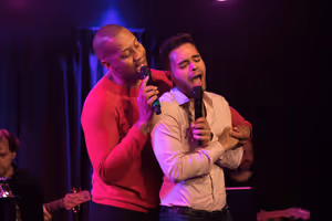Christopher McCrewwel and Ari Aaron @ BroadwayWorld Christopher McCrewwel and Ari Aaron Photo