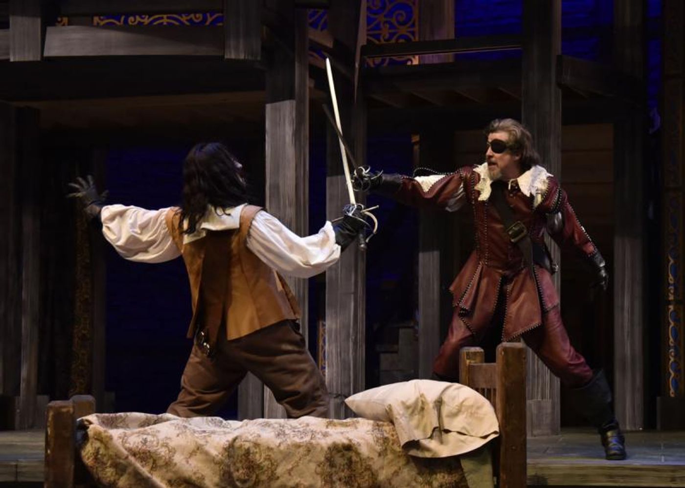 Review: Orlando Shakes Draws Swords and Laughs with THE THREE MUSKETEERS Review: Orlando Shakes Draws Swords and Laughs with THE THREE MUSKETEERS Image