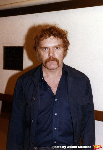 Kevin Conway in Shubert Alley after a performance in “The Elephant Man” at the Bo Photo