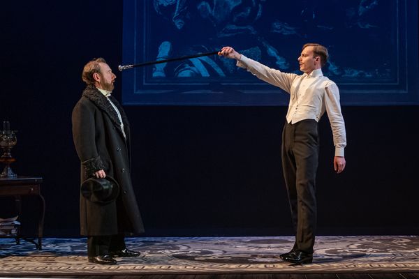 Adrian Scarborough, Luke Thallon Photo