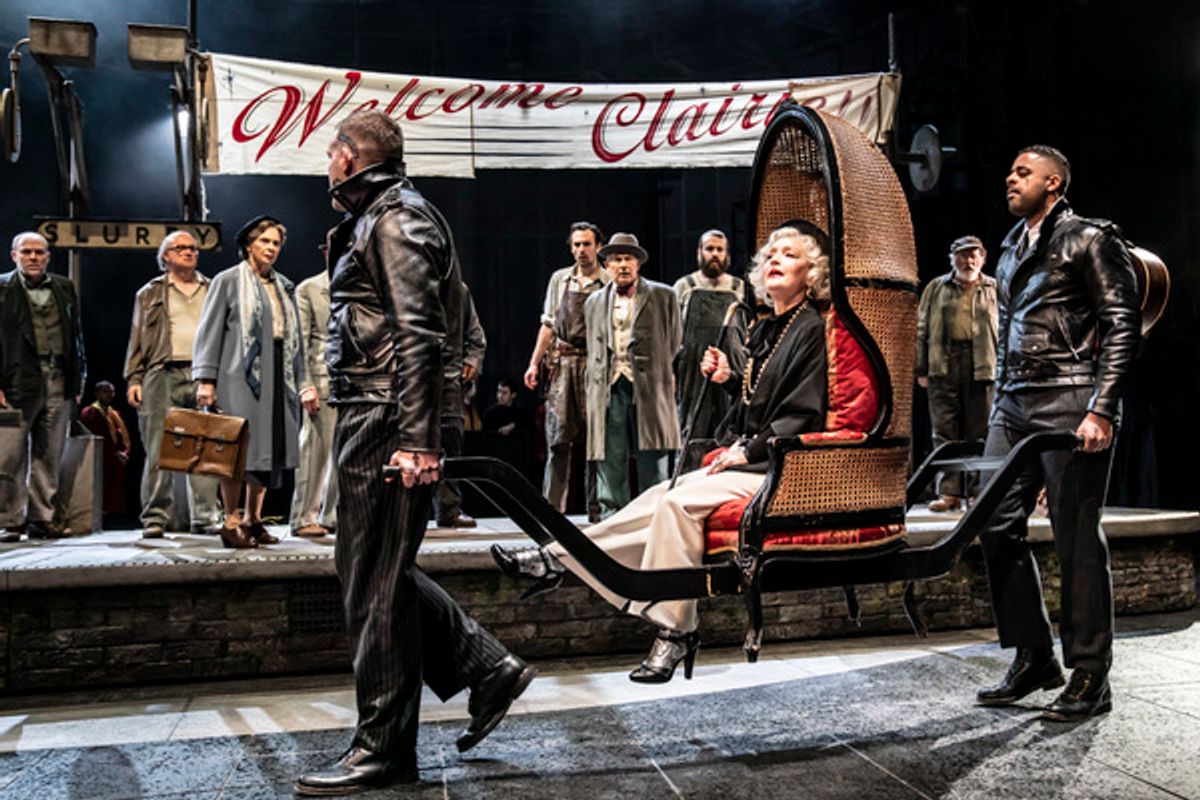 Louis Martin, Lesley Manville, Troy Alexander
 at 