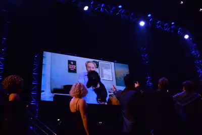 The Cast and Andrew Lloyd Webber Photo