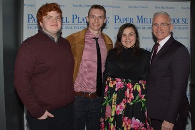 Sam Peisch, Stephen Hoebee Elardo, Stephanie Ragas and Mark S. Hoebee Photo