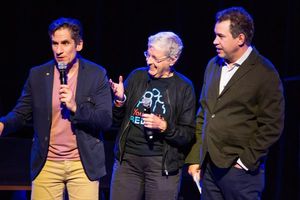 Seth Rudetsky, Mary Keane, James Wesley
 Photo