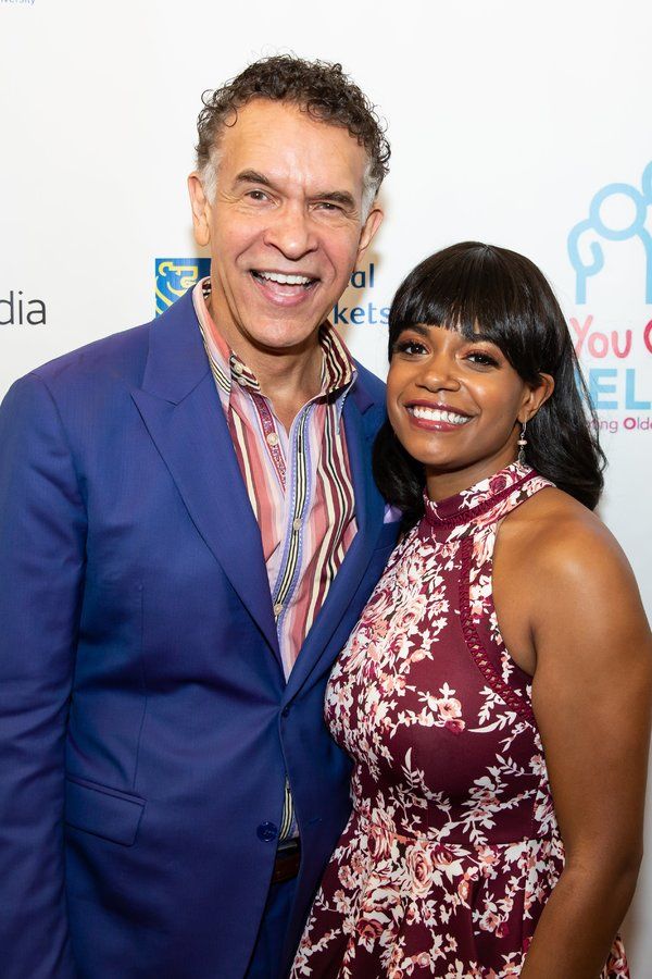 Brian Stokes Mitchell and Ta'Nika Gibson Photo