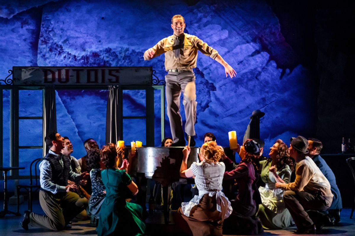 Josh Drake and The Cast of AN AMERICAN IN PARIS at 