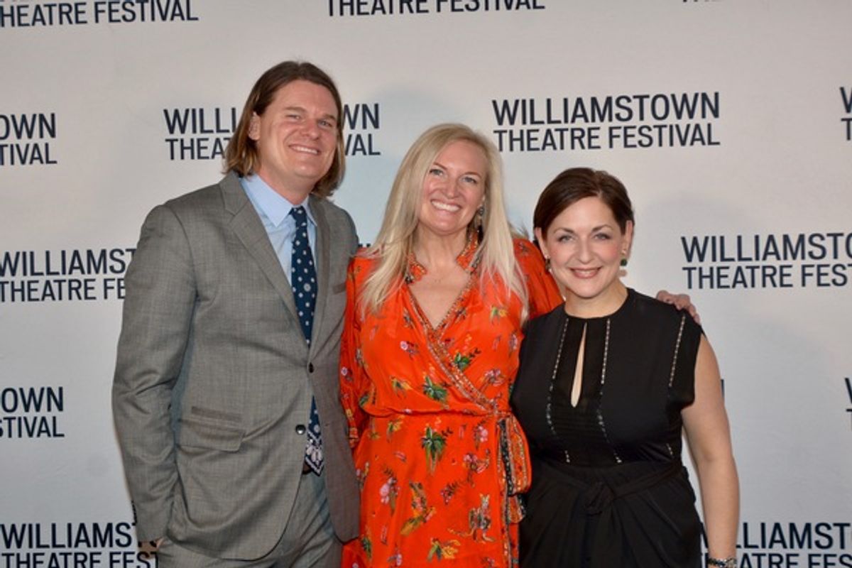 Bo Peabody, Katherine Peabody and Mandy Greenfield (Artistic Director) at 