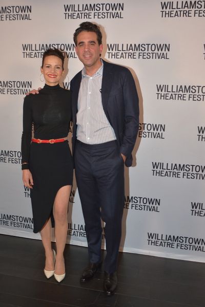 Carla Gugino and Bobby Cannavele Photo