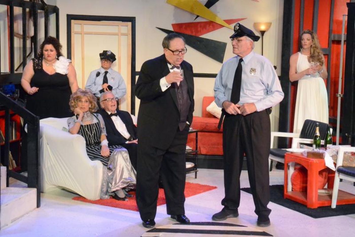 Review: RUMORS at Desert Theatreworks is a Hilarious Evening of Fun.  Image