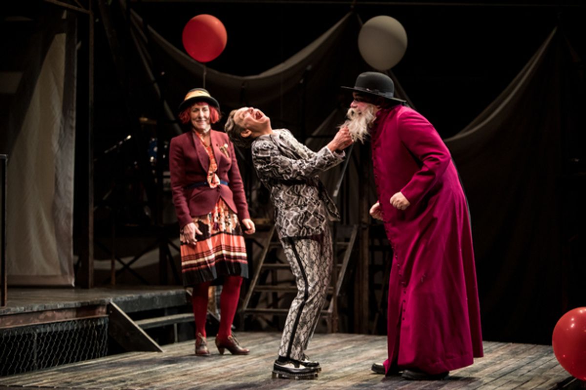 Sarah Jane Agnew, Sally Wingert and Luverne Seifert  at 