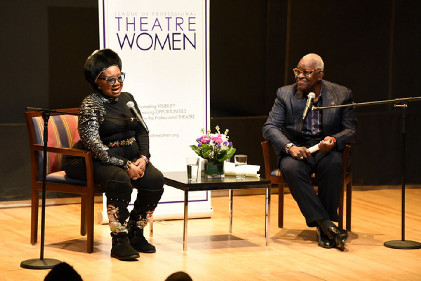 Photo Flash: Inside LPTW Oral History Project With Publicist Irene Gandy  Image