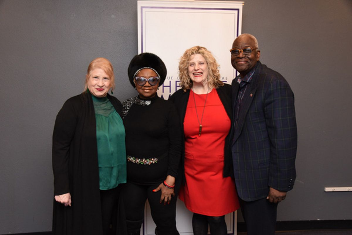 Shellen Lubin, Irene Gandy, Catherine Porter, and Voza Rivers at 